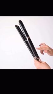 🐻DAILY2U🐻KEMEI KM-2219 Infrared Ceramic Thermostatic Coating 2 IN 1 Hair Styling Tools Wet / Dry Hair Straightener