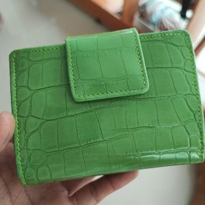 💗💗ส่งฟรี💗💗MARAH กระเป๋าสตางค์ 3 พับ ใส่บัตร atm ได้เยอะ หนังแท้ หนังวัว ขนาดเล็ก บาง น่ารัก สีตามวันเกิด สีประจำวันเกิด สำหรับผู้หญิง ราคาถูก *** ส่งฟรี