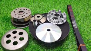 ชุดขับสายพาน ชู่ชามเม็ด Yamaha กระบวนการยานมากขึ้น สายพาน เม็ดถ่วง ชุดข้างฟีโน สำหรับ YZF R3 ชุดคลัทช์มีโอ Mio 110 Fino 115 รุ่นคาร์บู (กดสั่งแยกได้)