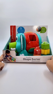 INFANTINO Jumbo Shape Sorter™ (BPA-Free) - Developmental Toy | Sensory Developmental Toy | Age Grade: 12 months+