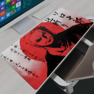Bandai | Gaming Mouse Pads Gamer Home Computer HD Mousepad XXL One Piece Zoro Keyboard Pad Carpet Non-Slip Office Cool Mouse Mats