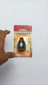 Vessel Obeng Kecil Bolak Balik Cushion Grip Stubby No.660 Minus Slotted-5 Plus+2 Magnet Obeng Karet