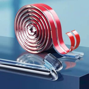 Feelife Transparent Table Edge Guard Strip Furniture Corner Protector Strip Self Adhesive Kids Collision Proof Soft Bumper Baby Safety