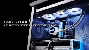 Asus ROG STRIX LC II & III 280mm / 360mm ARGB All In One AIO Liquid CPU Cooler With Aura Sync
