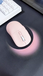 OLYPS Mouse Wireless Bluetooth 1/2 3Mode Rechargeable Mini Mouse Laptop Tanpa Kabel Optical 1600DPI
