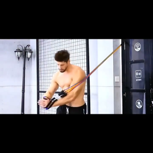 ยางออกกำลังกายครบเซต 11 ชิ้น พร้อมใช้งานทันที EX0004