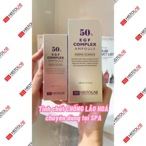 Tinh Chất Làm chậm Quá trình Lão Hoá Cao Cấp HISTOLAB 50% EGF Complex Ampoule 50ml/150ml
