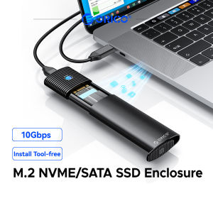 ORICO M.2 NVMe/ổ SSD SATA bao vây usb3.2 siêu tốc SSD lên đến 4TB dễ dàng để dụng cụ lắp miễn phí Hỗ trợ 2280/2260/2242/2230