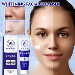 Skin Whitening Facial Cleanser Oil Control Deep Cleaning Facial Wash  Moisturizing Brightening Cleanser