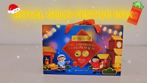 Royal Gold Festive Travel Pack 3 PLY (50s x 24) x 8 Boxes (Carton)