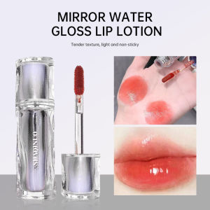 Lipstik Glossy Tanpa Minyak & Liptint dengan Mirror Surface: Tamia