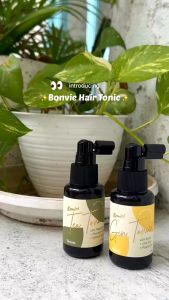 BONVIE Kemiri Tea Hair Tonic 60ml Anti Dandruff Ketombe / BONVIE BANDUNG