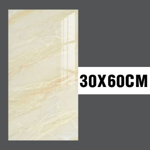 Marble design imitation tiles Self-adhesive waterproof wall stickers 30x30/30x60 sale for bathroom/kitchen