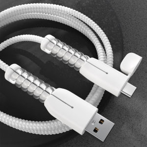 Android Charger Protective Case Silicone Data Cable Repair Huawei Oppo Xiaomi Vivo Anti-Breaking Digital Accessories