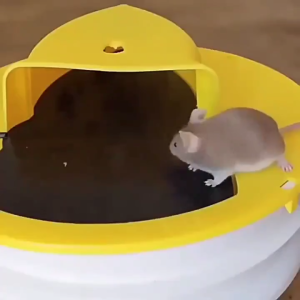 Automatic Flip Mouse Trap For Big Rat Trap Bucket Cover Rat Killer Off Safe and nontoxic Indoor kitchen mice killer Reusable Mousetrap(Bucket not Included)