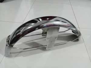 BAJAJ CT 125 FRONT FENDER PURE STAINLESS