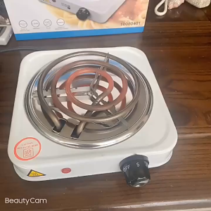 COD Taffware Kompor Listrik 1 Tungku Serbaguna hemat listrik Mini Portable Coil Hot Plate 500W - WY-