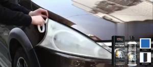 Car Headlight Restoration Polishing Kit Remove Yellowing Scratch Repair Blur Restore Clarity Improve Visibility Car Clean Liquid