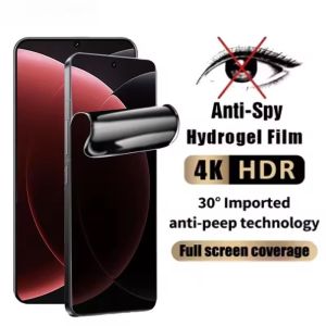 3Pcs Privacy Hydrogel Film For Xiaomi Redmi Note 14 13 12 11 10 Pro Plus For Redmi Note 14S 12S 11S 10S 9S Screen Protector