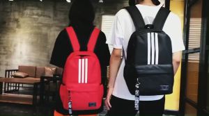 2023 ผ้าที่น่าสนุก กระเป๋าเป้เดินทางแบบ Slip on สำหรับชาย-หญิง ขนาด 40 x 28 x 10 cm