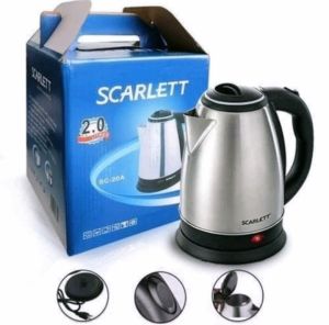 Teko Listrik Pemanas Air / Ketel Elektrik NEW SCARLETT 2.0 LITRES