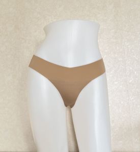 L จีสตริงปิดกีบอูฐพร้อมซิลิโคนไร้กาวไซส์ L 38-40 นิ้ว