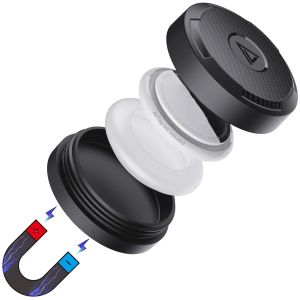 สําหรับ Apple Airtag กรณีแม่เหล็กกันน้ํา GPS Tracker ผู้ถือ Airtags ผู้ถือแม่เหล็ก Mount ซ่อนสําหรับรถยนต์ จักรยาน รถจักรยานยนต์