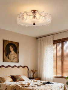 DGY | Vintage American Luxe Crystal Glass Ceiling Light