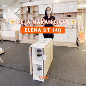 Cubic Meja Makan Minimalis / Dining Table / ELENA DT 140