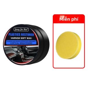 Sáp Phủ Nhựa Phục Hồi Nội Thất Ô Tô Kem Đánh Bóng Da Cao Su - Chăm Sóc Phục Hồi Xe Hơi Làm Mới Nội Thất