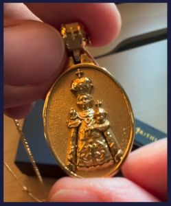 FAITHLIFT® Sto. Niño 3D Art Crafted Necklace
