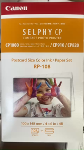 Giấy in ảnh Canon RP108 cho máy in Canon cp1000cp1200cp1300Cp1500cp910cp820.v.v.