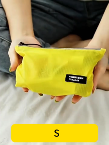 Waterproof Travel Storage Pouch Portable Zipper Organizer Bag for Clothes Toiletries Luggage