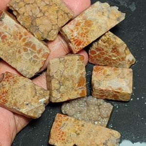 Lempengan batu akik fiume motif unik high quality