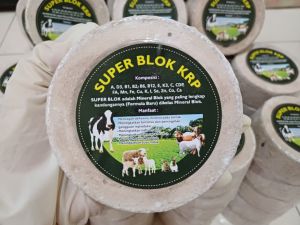# Mineral Blok 500 gram - SUPER BLOK - New formula - Mineral domba - Mineral kambing - Mineral sapi - Superblok - Mineral ternak - Mineral untuk domba - Mineral untuk kambing - Mineral untuk sapi