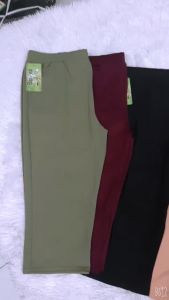 QUẦN THUN LỬNG LEGGING NỮ ( COMBO 3 QUẦN 100K) CÓ SIZE ĐẠI