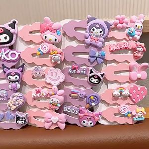 SET JEPIT RAMBUT ANAK KUROMI MELODY JEPITAN RAMBUT ANAK MOTIF KARAKTER KARTUN KOREA