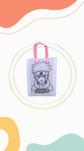 Tas Mewarnai Spunbond Uk 40x30x8 Karakter Pilihan Melukis Anak Anak