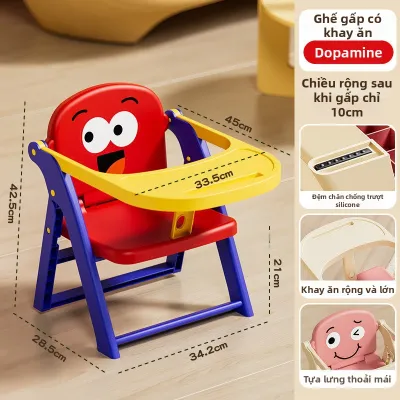 MRUN | Ghế Ăn Dành Cho Bé Đa Năng Gấp Được