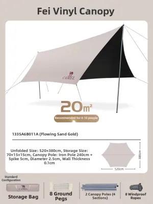 CAMEL | Camping Waterproof Sun Shelter