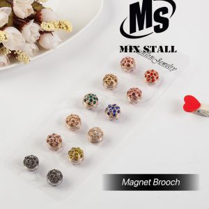 Korean Headscarf Shawl Magnet Brooch | Tudung Hijab Magnet Clip Kerongsang bahu⚠️1 pair⚠️