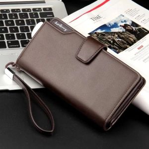 Abee Do-1002 Desain cakep + kotak Dompet baellerry cakep dompet kulit untuk pria dan wanita
