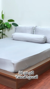 [Chavina x Lalas] Bộ ga gối 3 món Lụa Tencel Lyocell Chavina Bedding size 1m2 đếm 2m2 bao gồm 1 drap và 2 vỏ gối nằm cao cấp