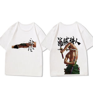 Bandai | Summer Y2k Graphic T Shirts Japanese Anime One Piece Mens Clothing Harajuku Oversized Loose Cotton Womens Short Sleeve Tee Top
