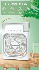 COD Portable Air Conditioner Water Cooling Mist Fan USB Desktop Humidification Cooling