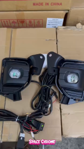 TOYOTA HIACE KDH200 FOG LAMP LED WITH SOCKET WIRING HIGH QUALITY