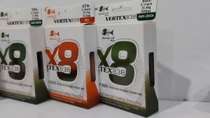 STRIKE 2 VERTEX 838 100% PE LINE X8 BRAID LINE (150M/300M)