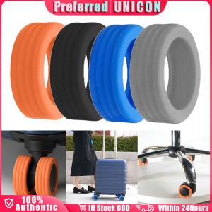 8Pcs Luggage Wheel Protector Cover Silicone for Most 6cm Dia Luggage Reduce Noise Travel Accessories