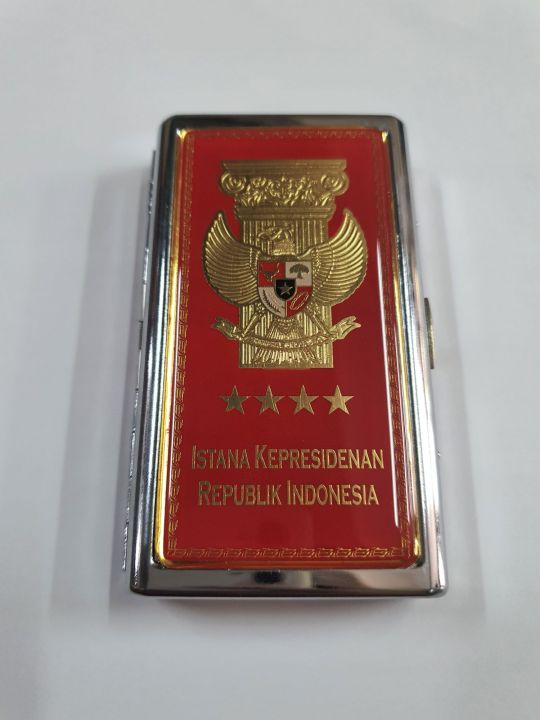 Wadah Rokok Logo | Tempat Rokok Istana Presiden | Tempat Roko Berlogo
