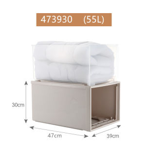 Drawer Type Plastic Transparent Storage Box